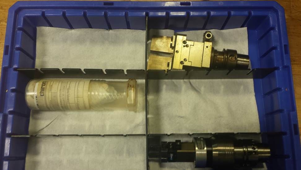 Chiron FZ08 KS with Swivel Vice, Machine ID: 7045